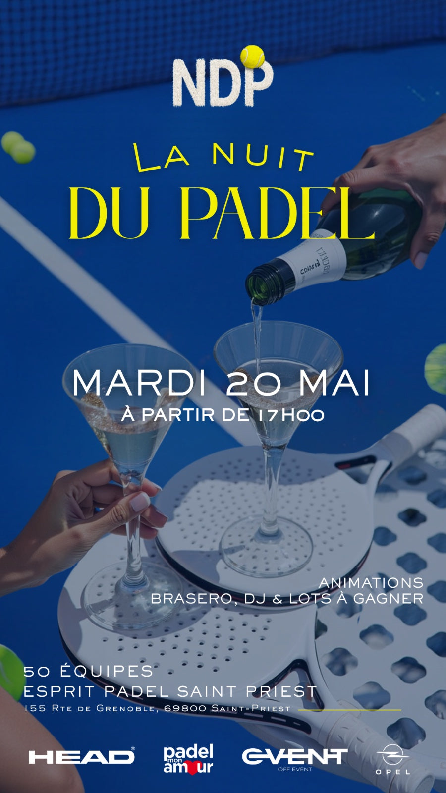 Nuit Du Padel- 20 mai