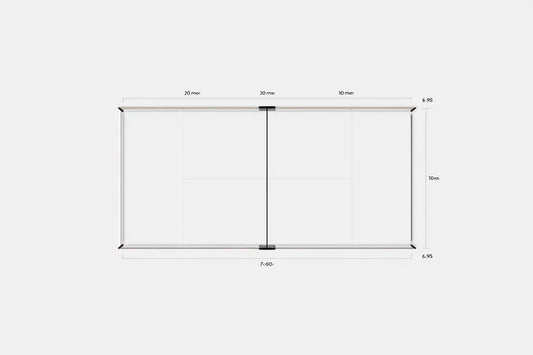 Dimensions officielles d'un terrain de padel : normes et construction