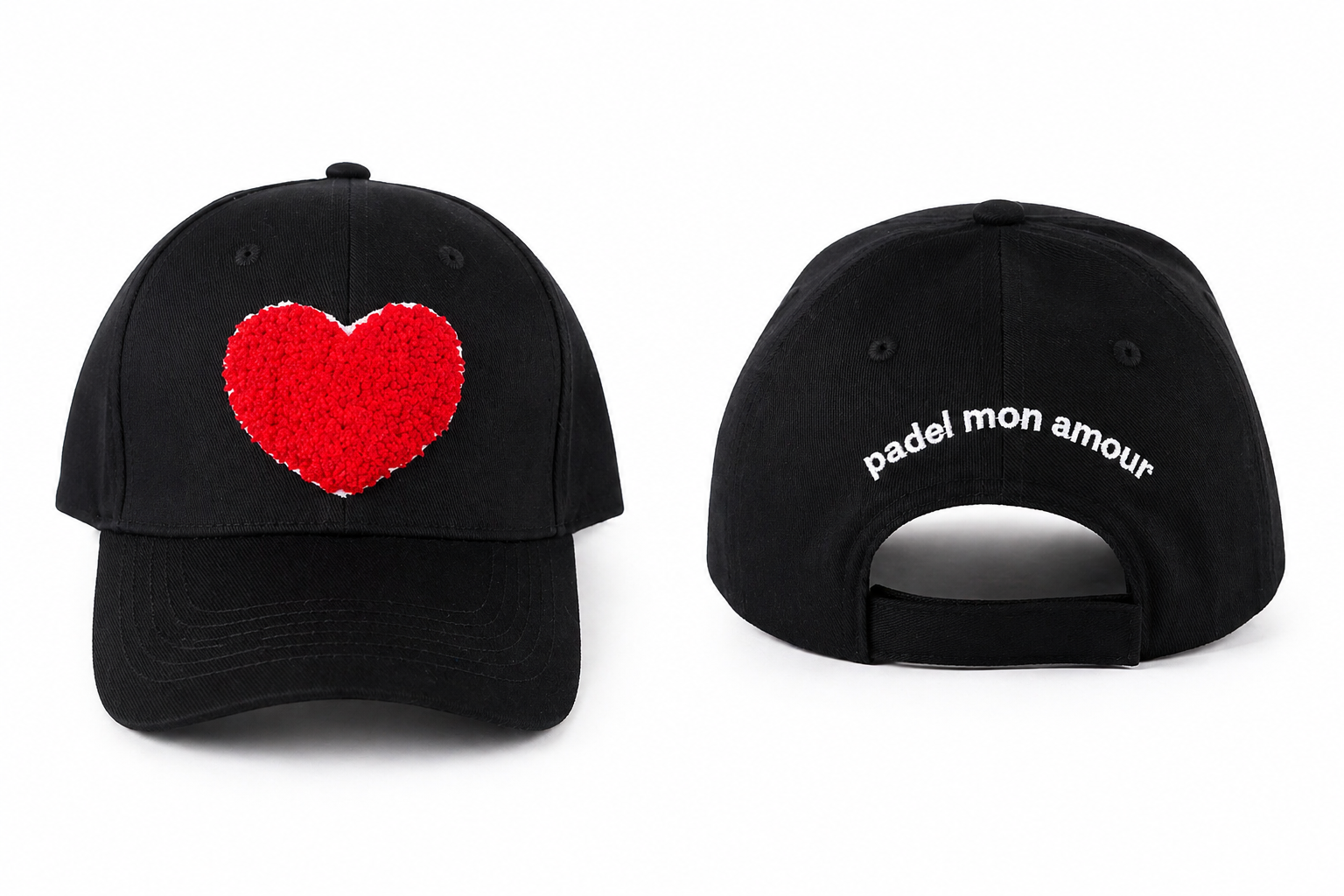 🧢 Casquette ICON BASEBALL Heart – Padel Mon Amour