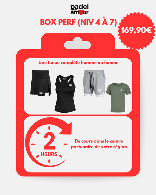 BOX PERF (Niveau 4 à 7) – 169,90 €