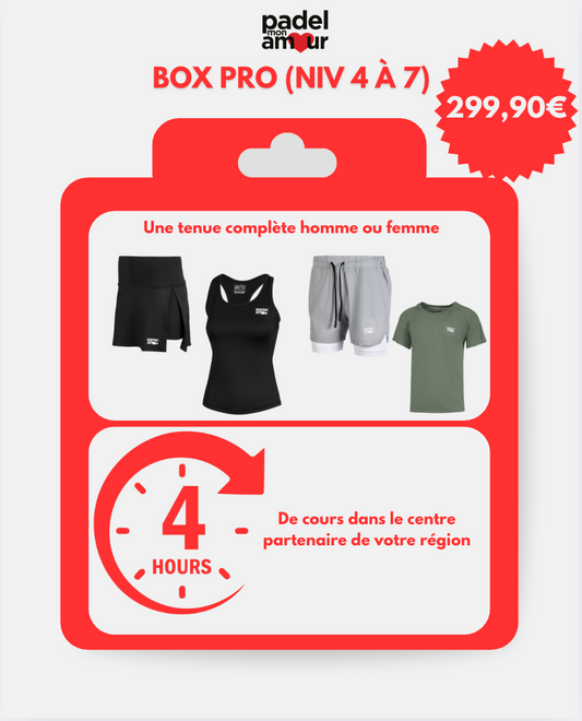 BOX PRO (Niveau 4 à 7) – 299,90 €
