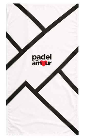 Serviette de Plage Padel Mon Amour – L’iconique version été