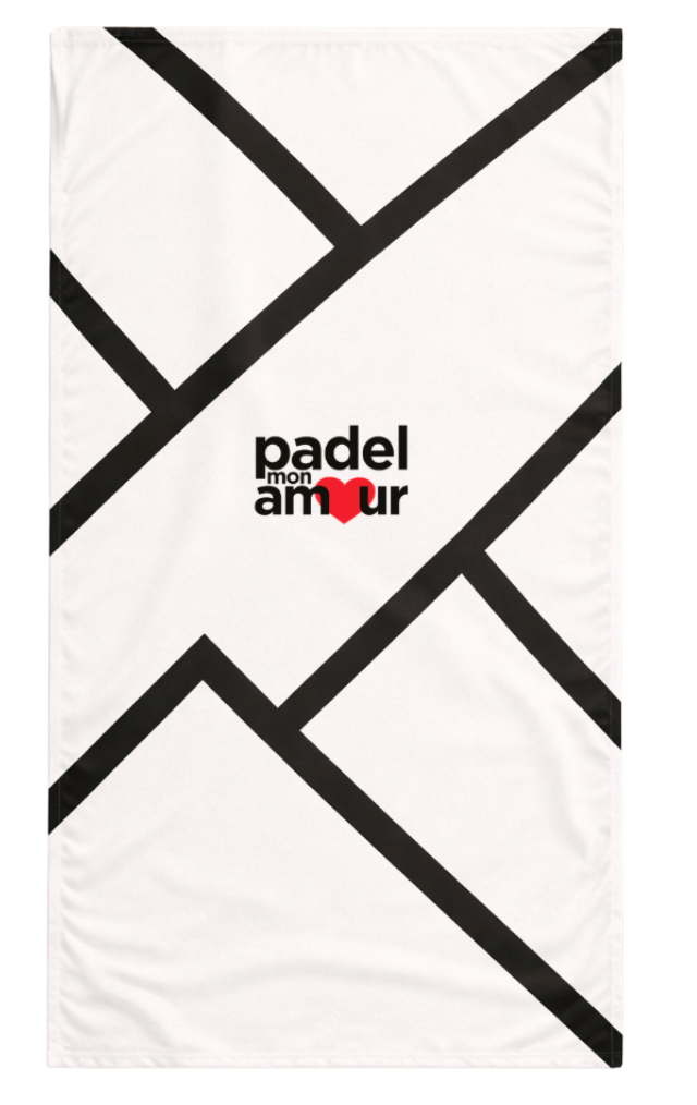 Serviette de Plage Padel Mon Amour – L’iconique version été