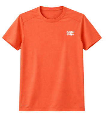 T-shirt Technique Pro Club Orange (NEW) - Padel Mon Amour