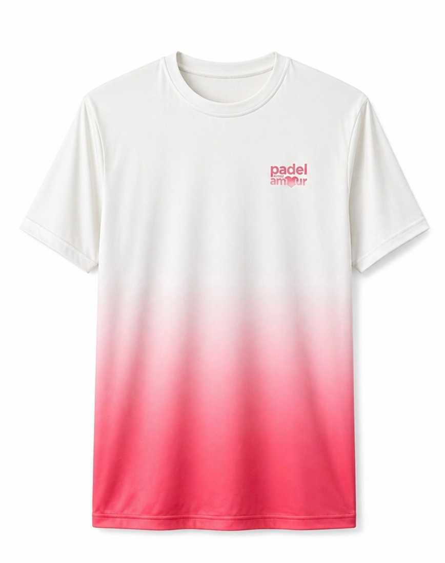 Maillot Pink Fade Padel Mon Amour- Edition limité ÉTÉ 2026