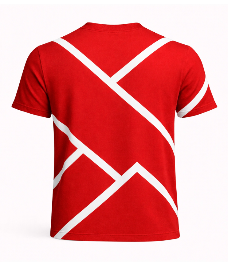 Maillot Padel Mon Amour x Cœur Padel- Rouge