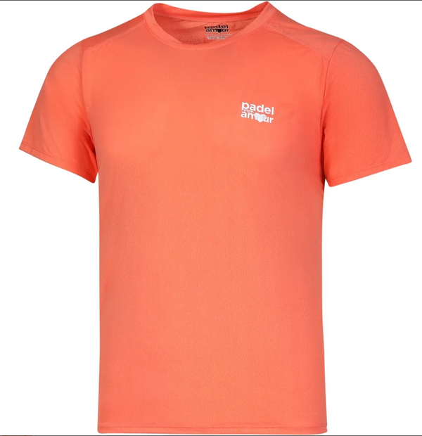 T-shirt Technique Pro Club Orange (NEW) - Padel Mon Amour