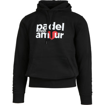 Hoodies "Passion" Black Padel Mon Amour 