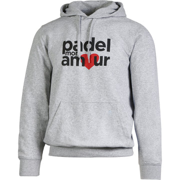 Hoodies "Passion" Gris Padel Mon Amour