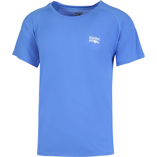 T-shirt Technique "Pro" Bleu- Padel Mon Amour